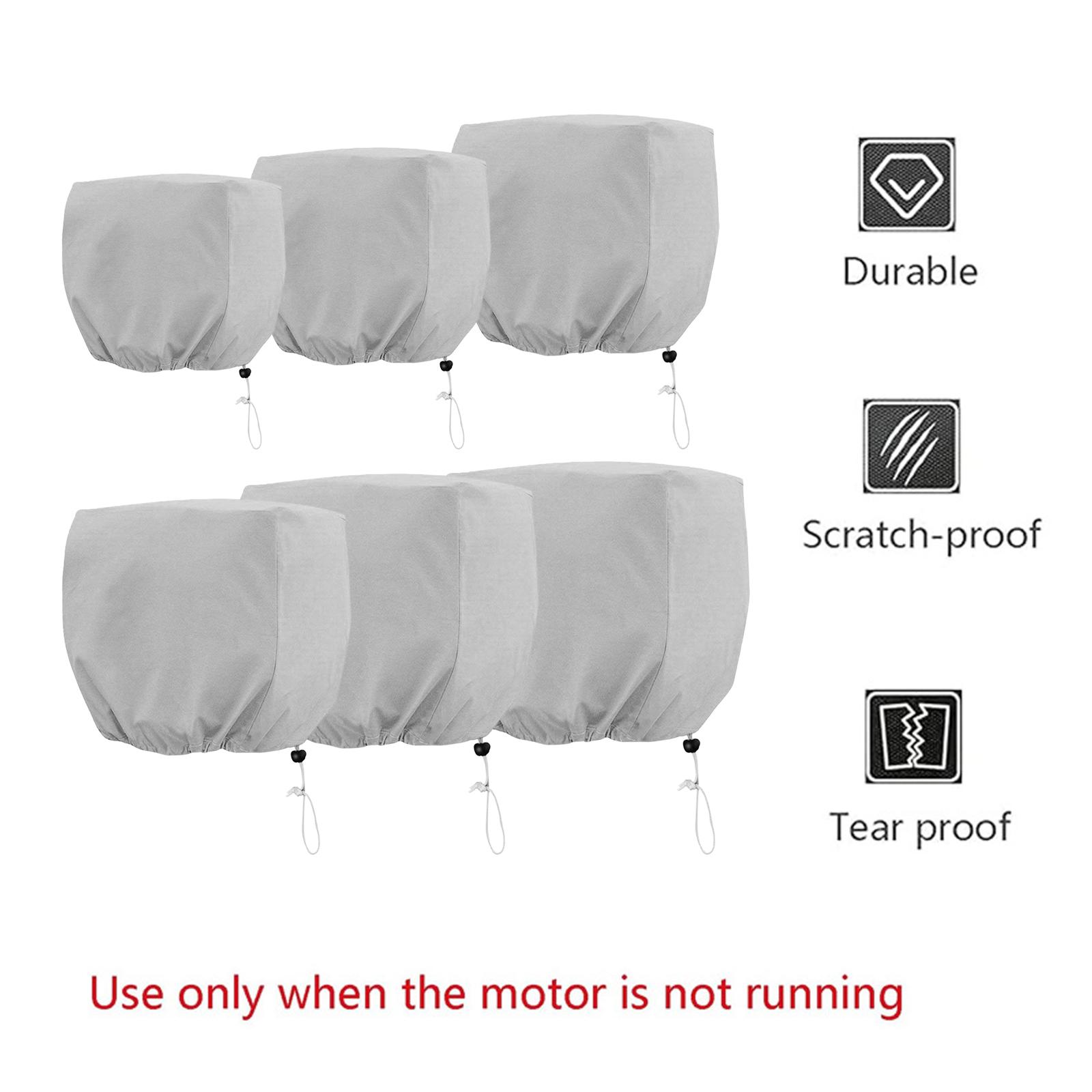 Outboard Motor Cover Waterproof - Cubierta duradera para Motor de barco,