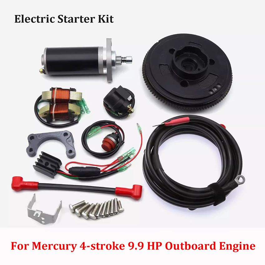 Outboard Motor 9.9Hp 4 Stroke - Kit de arranque eléctrico de Motor