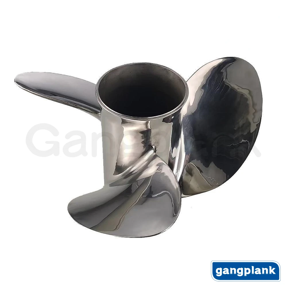 Outboard Motor Propeller Stainless - Hélice 16X17 para Motor fueraborda de
