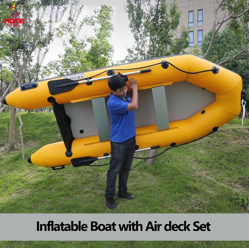 Inflatable Boat 3.3M Pvc - Barco inflable con cubierta de aire,