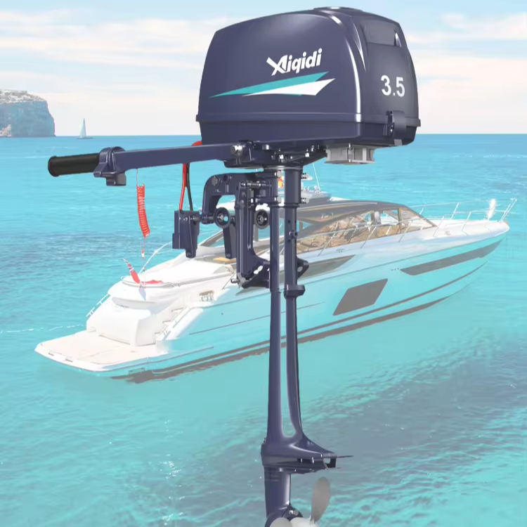 Electric Outboard Motor 3Hp - Motor fueraborda eléctrico E3 AIQIDI, silencioso,