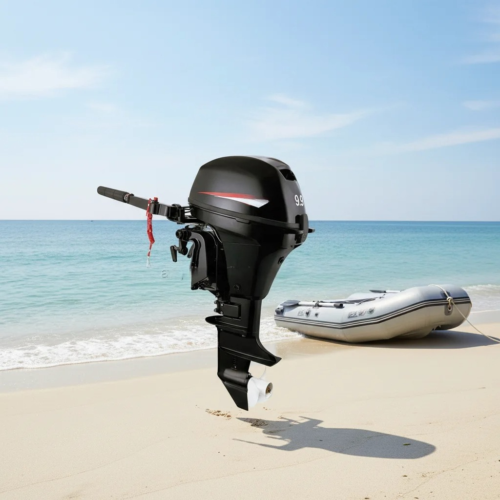 Outboard Motor 9.9Hp 4 Stroke - Motor Fuera de Borda AIQIDI de