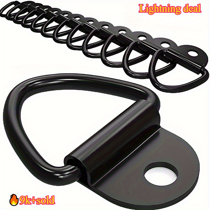 Boat Trailer Winch Strap - 10 piezas de ganchos de anclaje