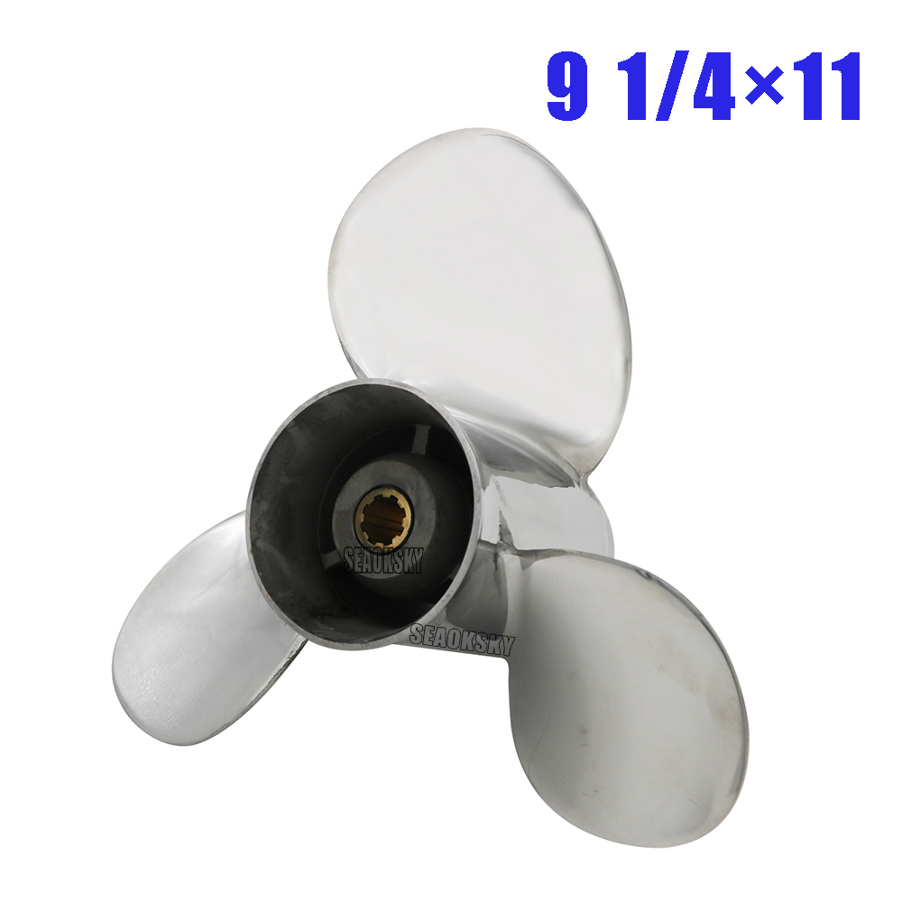 Outboard Motor Propeller Stainless - Hélice de acero inoxidable para Motor