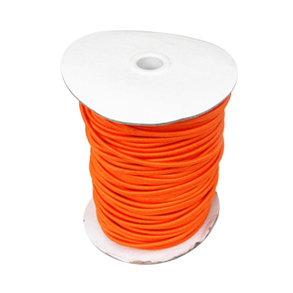 Boat Trailer Winch Strap - Cuerda Elástica Bungee Naranja de 4mm
