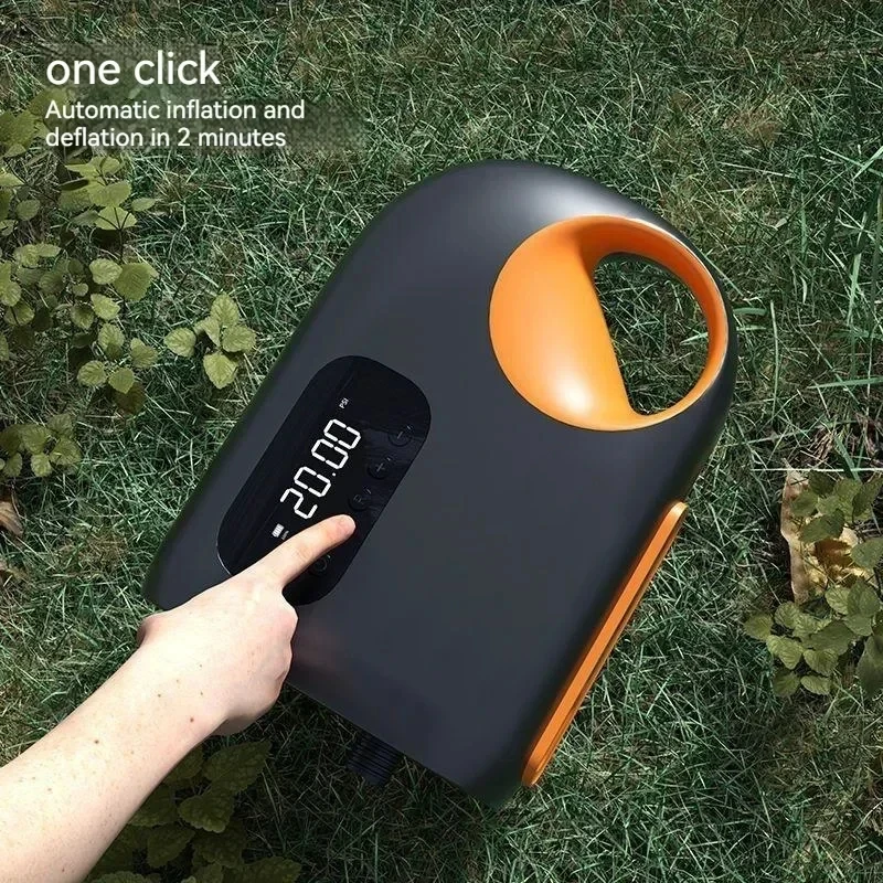 Bomba de aire portátil de 20 P - Inflatable Boat Electric Pump reseña y precio