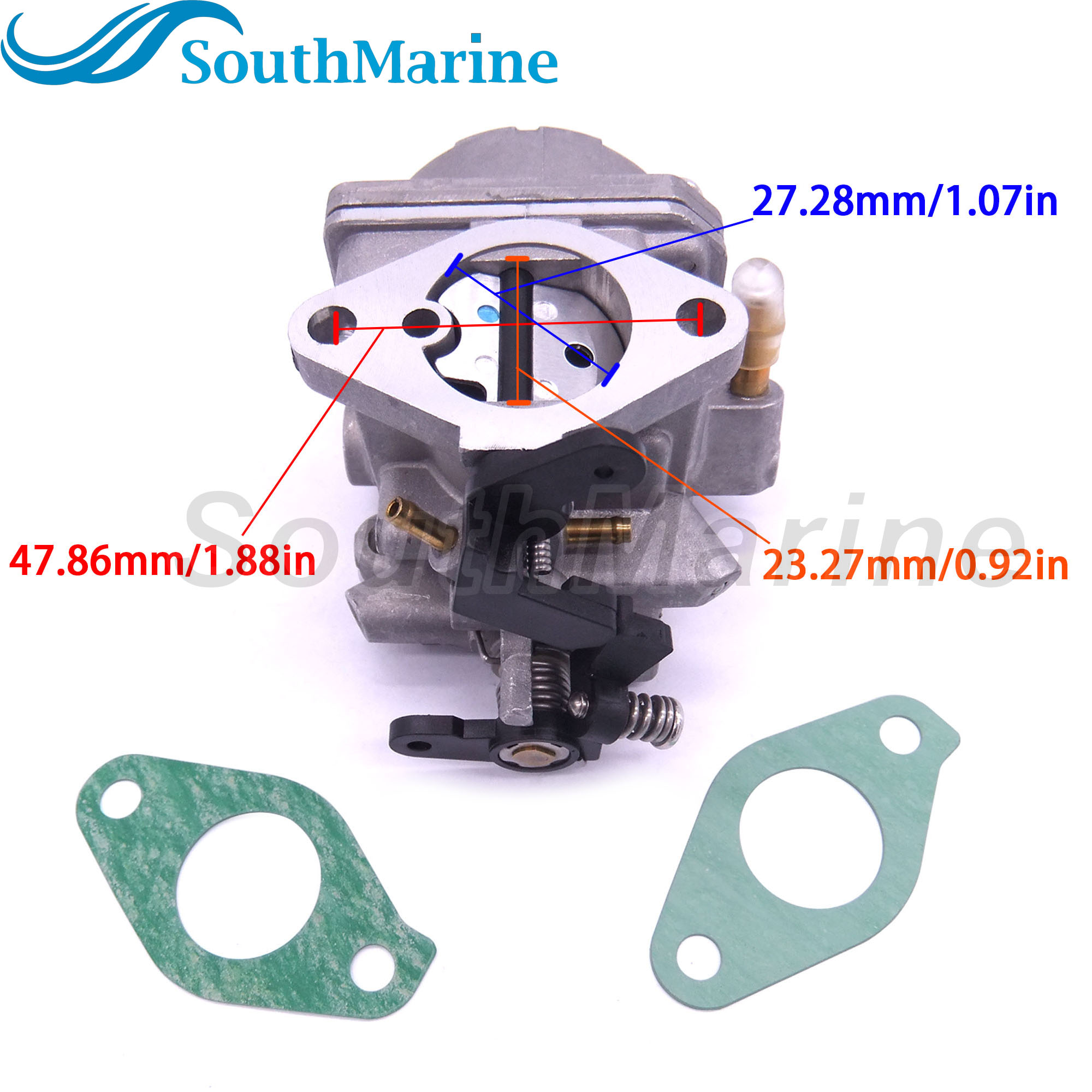 Conjunto de carburador para Mo - Outboard Motor 6Hp 4 Stroke reseña y precio