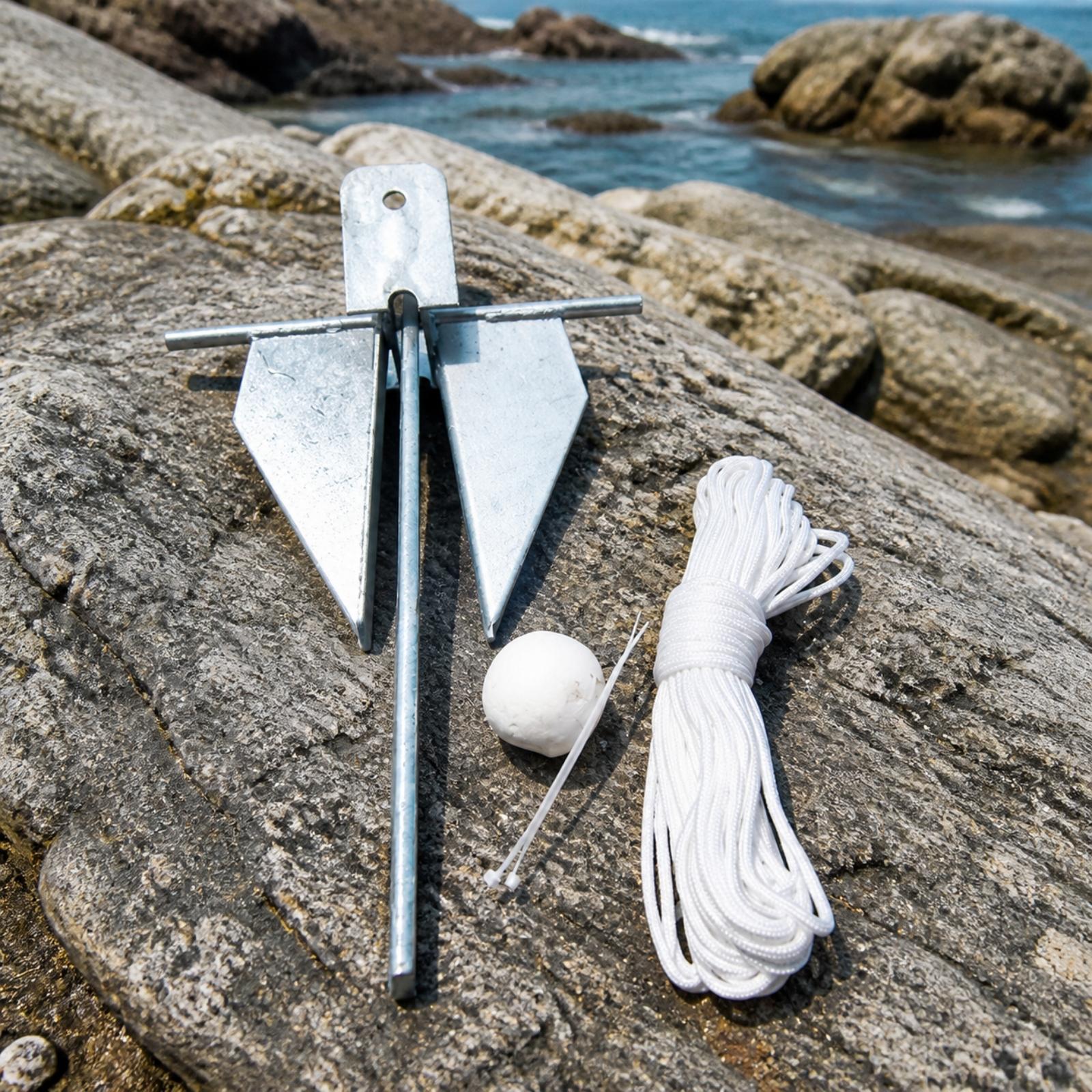 Kit de Ancla para Barco Galvan - Boat Anchor Kit Galvanized reseña y precio