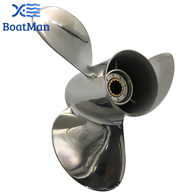 BoatMan ®   Hélice de Acero In - Outboard Motor Propeller Stainless reseña y precio