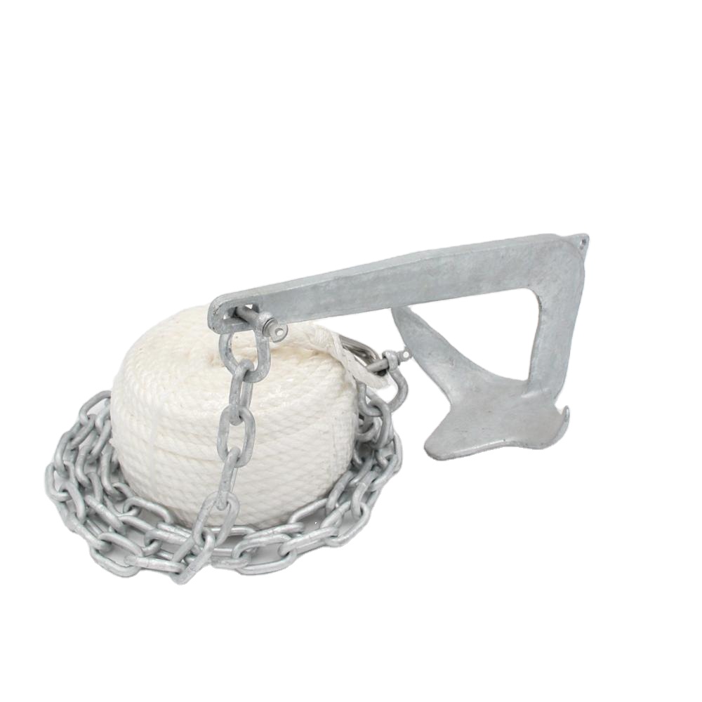 Kit de Ancla Bruce con Cuerda  - Boat Anchor Kit Galvanized reseña y precio