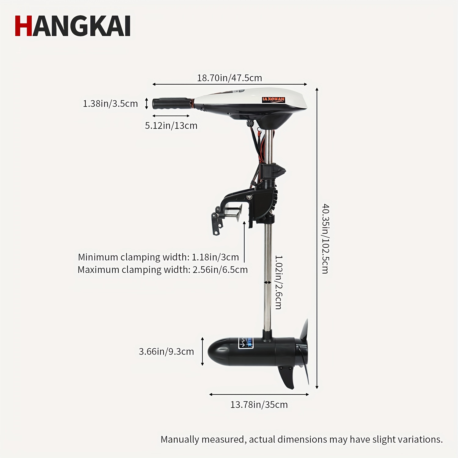 KOETSU HANGKAI Motor de arrast - Electric Outboard Motor 3Hp reseña y precio