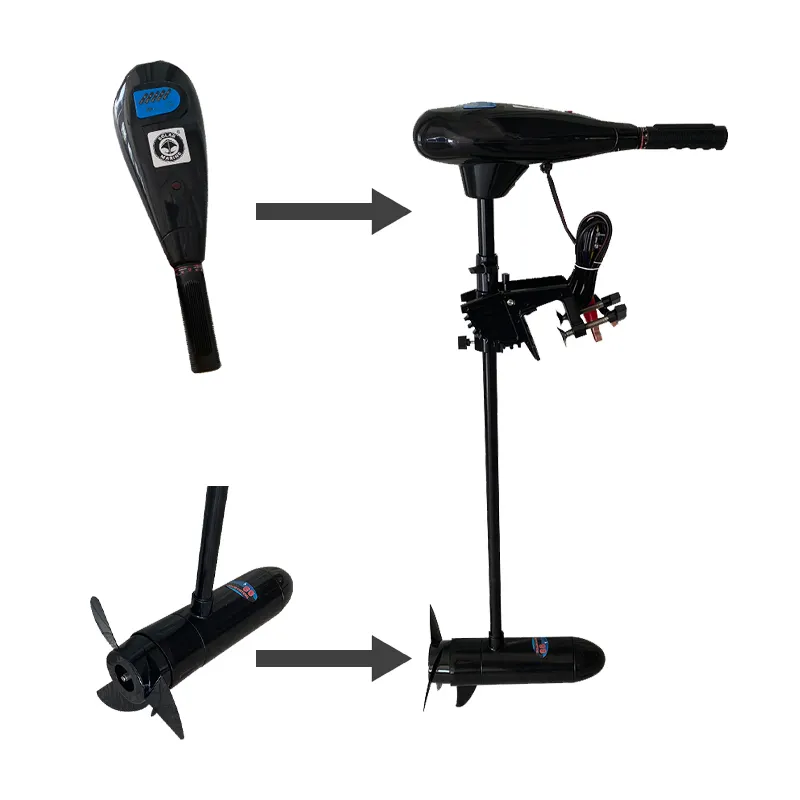 Kayak Inflable de PVC, Motor E - Electric Outboard Motor 3Hp reseña y precio