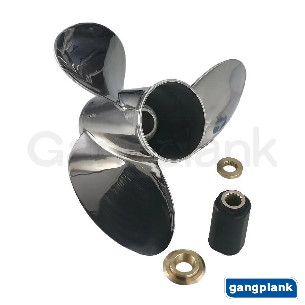 Hélice 16X17 para Motor fuerab - Outboard Motor Propeller Stainless reseña y precio