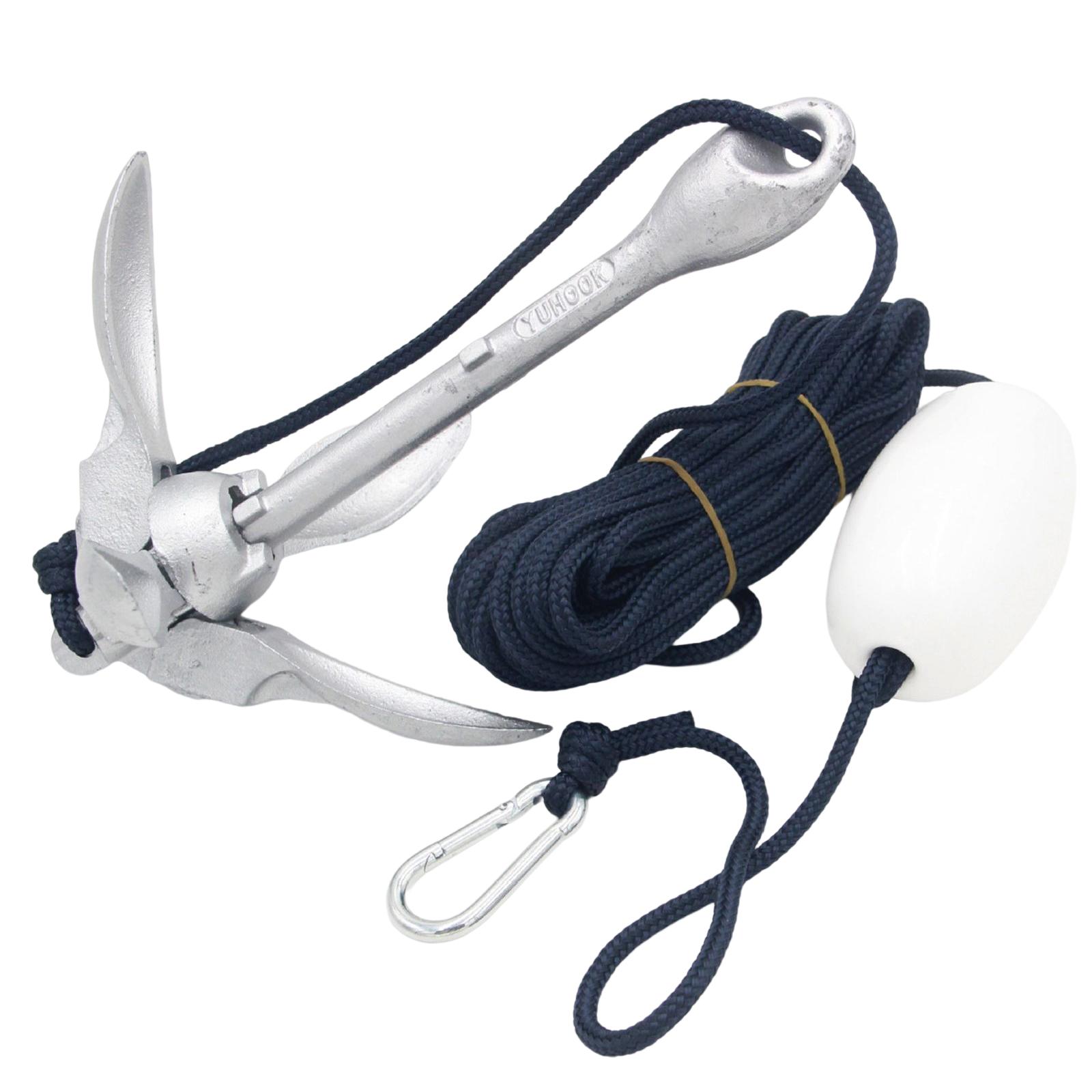 Ancla de Barco Plegable de 3.5 - Boat Anchor Kit Galvanized reseña y precio