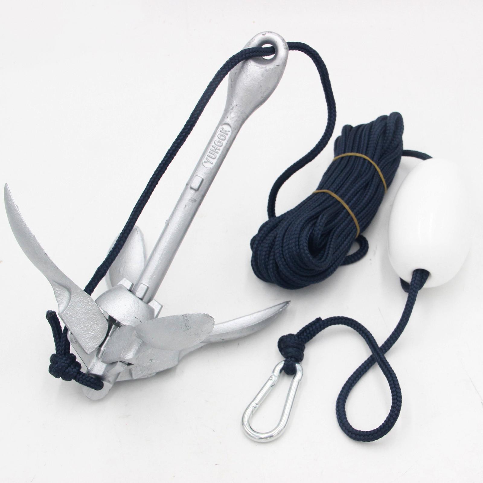 Ancla de Barco Plegable de 3.5 - Boat Anchor Kit Galvanized reseña y precio