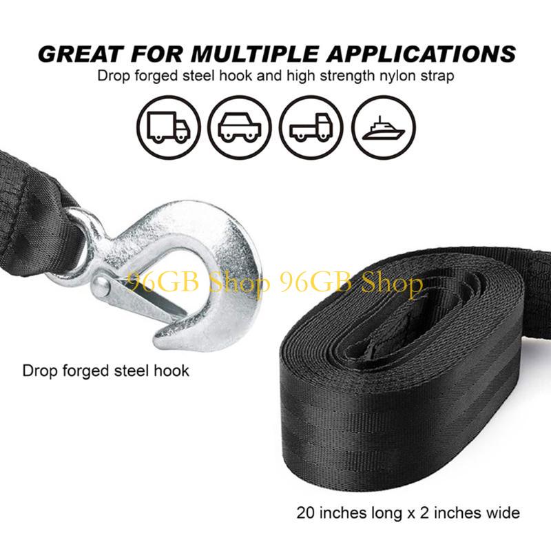 Suministros transporte marítim - Boat Trailer Winch Strap reseña y precio