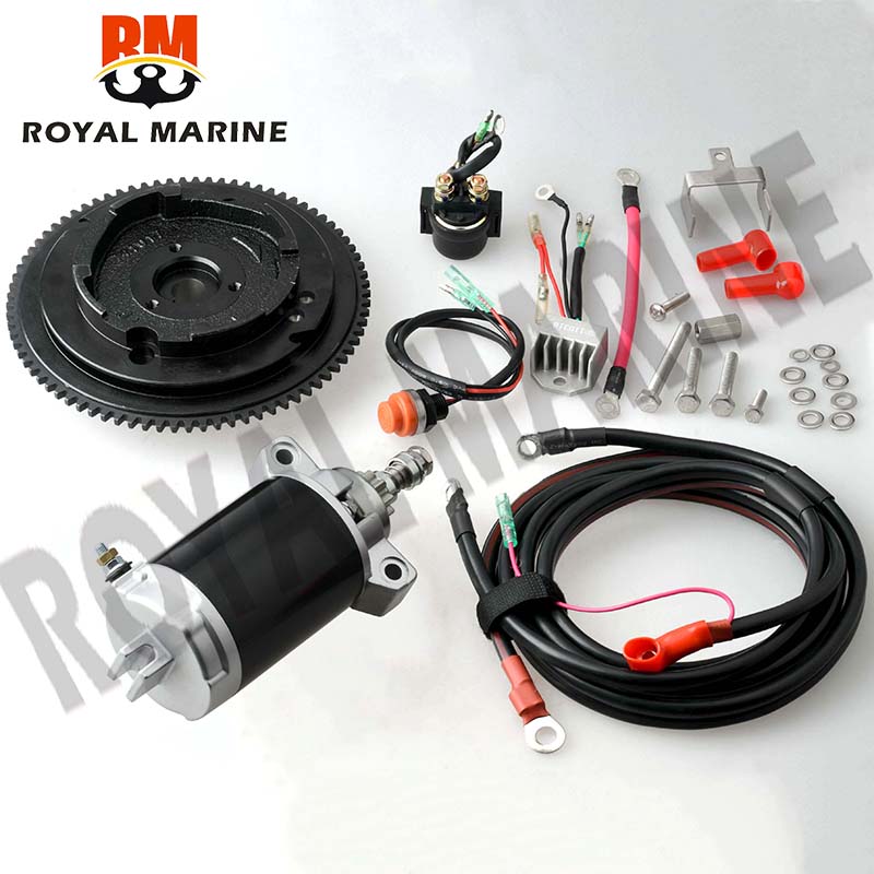 Kit de arranque eléctrico para - Outboard Motor 4 Stroke 15Hp reseña y precio