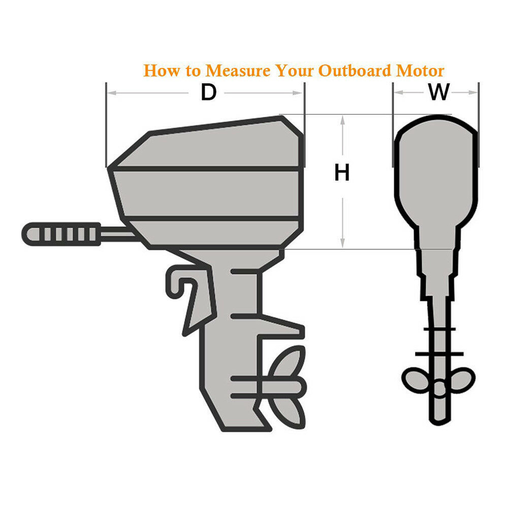 Cubierta impermeable para Moto - Outboard Motor Cover Waterproof reseña y precio