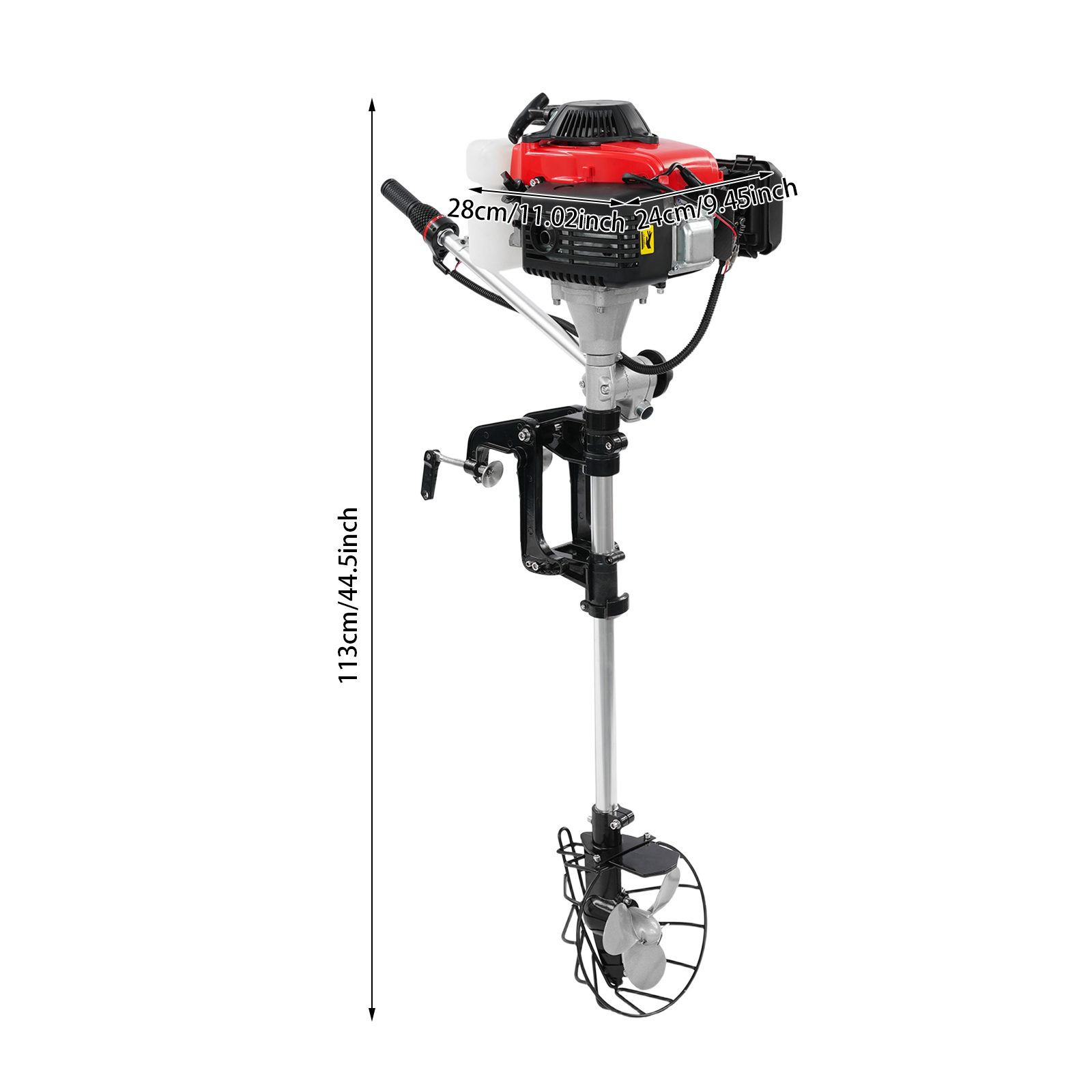 Motor fueraborda de gasolina,  - Electric Outboard Motor 3Hp reseña y precio